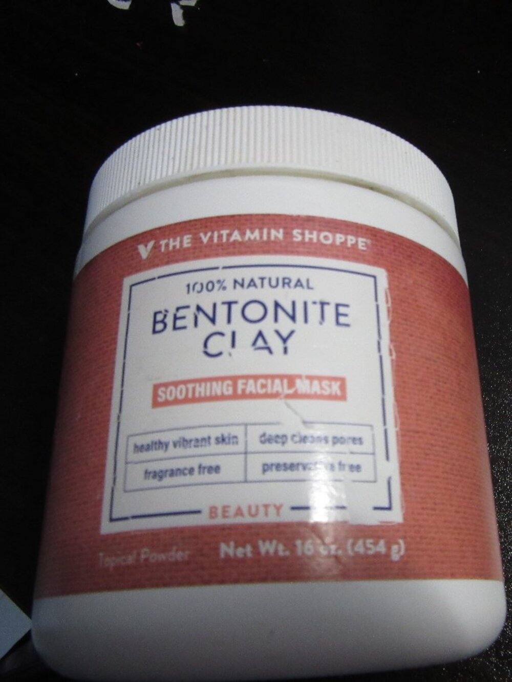 Bentonite Clay 100% Natural Soothing Beauty Facial/Body Mask, Men or Women